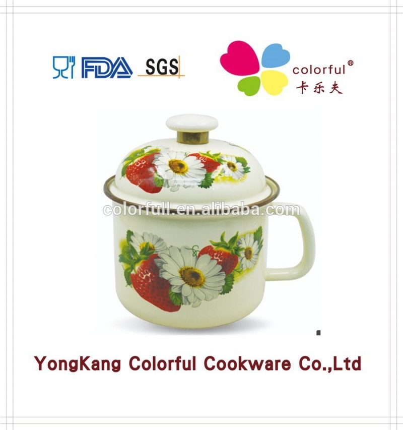 Klf-6805水やかん、 エナメルケトル、 茶ポット紅茶用のやかんエナメルクールお茶は釜-コーヒーセット、ティーセット問屋・仕入れ・卸・卸売り