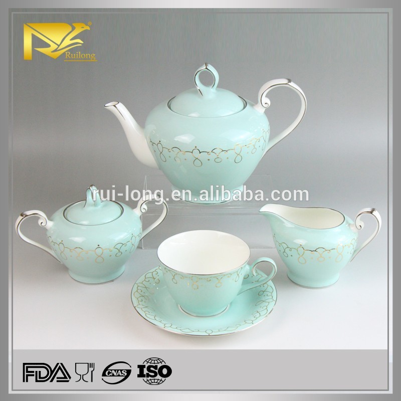 新しい中国卸売環境に優しい磁器茶セット、パーソナライズ茶カップ&ソーサーセット、コーヒーカップ&ソーサーセット-コーヒーセット、ティーセット問屋・仕入れ・卸・卸売り