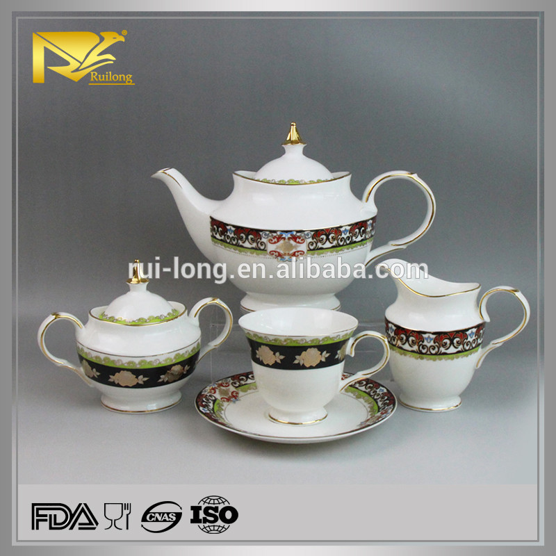 お茶セットセラミックサプライヤーdrinkware、 近代的なな陶磁器のティーセット、 中国製セラミックお茶セット-コーヒーセット、ティーセット問屋・仕入れ・卸・卸売り