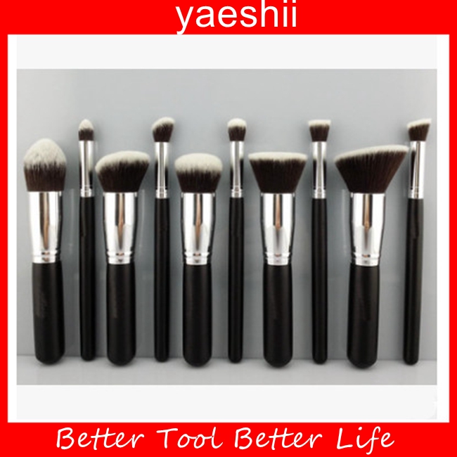 新しいfaddishバージョンprofessional10pcs歌舞伎ブラシで2016からyaeshii問屋・仕入れ・卸・卸売り