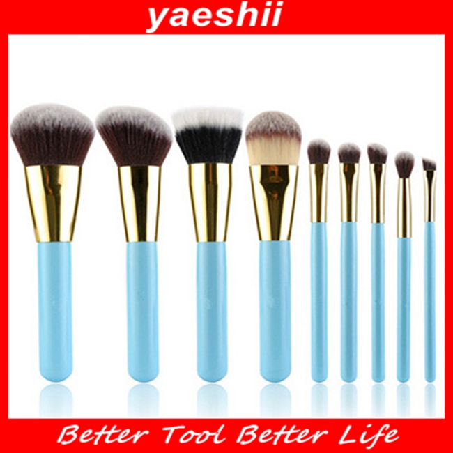Yaeshii 9ピースハイエンド化粧ブラシセット用女性問屋・仕入れ・卸・卸売り