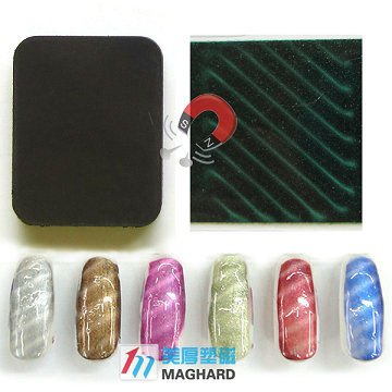 磁気釘の芸術の磁石は長方形の斜めの縞を円形にした問屋・仕入れ・卸・卸売り