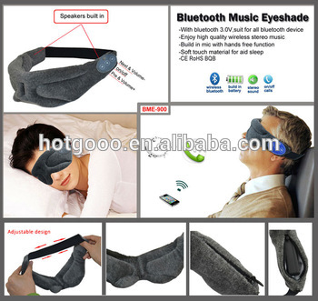 2016 bluetooth アイシェード睡眠マスク で スピーカー と音楽入力問屋・仕入れ・卸・卸売り
