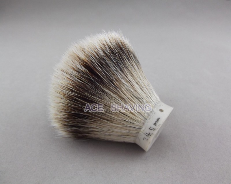Silvertipアナグマ毛クマブラシヘッド結び目サイズ24/65ミリメートル問屋・仕入れ・卸・卸売り