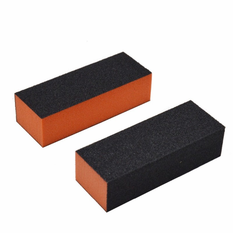 爪研磨black*orange4ウェイネイルファイルバッファ中国問屋・仕入れ・卸・卸売り