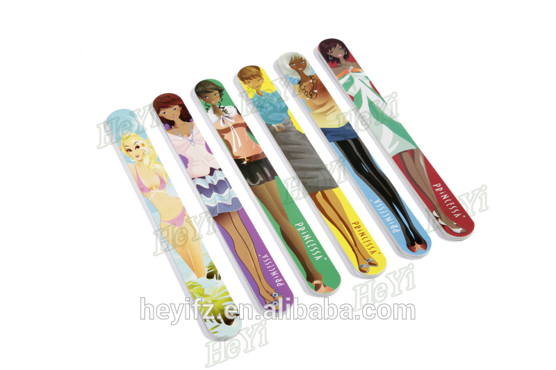 ホット販売二辺evaセクシーガールプリントネイルファイルストリップ用ネイルアート問屋・仕入れ・卸・卸売り