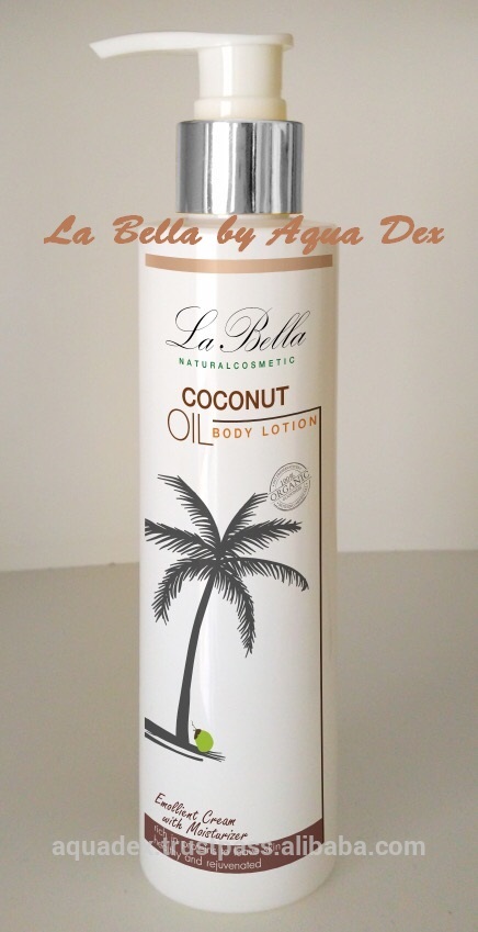 を白くココナッツオイルボディローションla bellaから楽園製タイ問屋・仕入れ・卸・卸売り