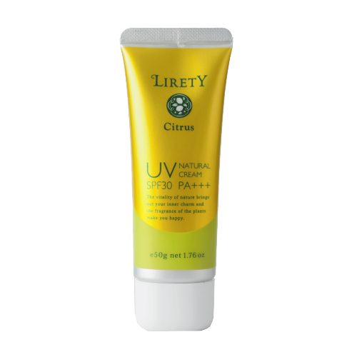 Lirety uvケアクリーム柑橘類ナチュラルサンスクリーン日本製優しいタイプ送料紫外線吸収体問屋・仕入れ・卸・卸売り