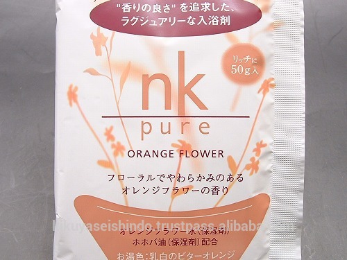 オレンジ色の花の純粋な入浴nk粉日本化粧品にしました日本童問屋・仕入れ・卸・卸売り