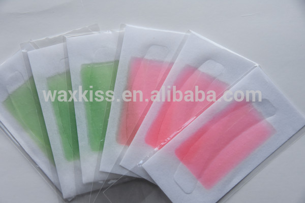 使用する準備ができてリップwaxkissコールドワックスストリップ問屋・仕入れ・卸・卸売り