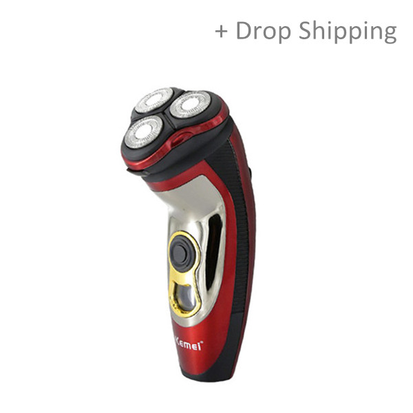 高品質低価格電気かみそり3ヘッド充電式電気シェーバーでドロップ配送サービス問屋・仕入れ・卸・卸売り