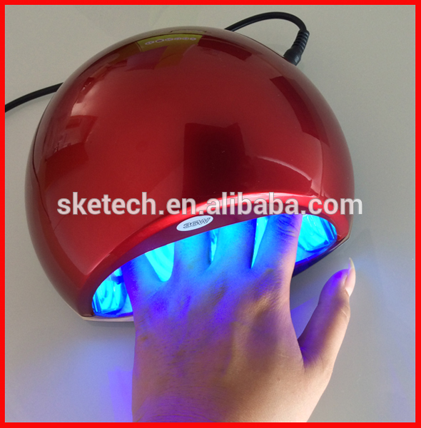 速乾性ccfl led ネイルドライヤー 36 ワット ハイ パワー ハーフ ムーン ランプ uv ネイル問屋・仕入れ・卸・卸売り