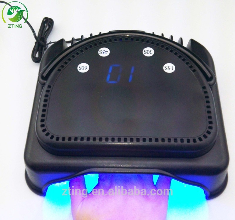 ホット新しい!!!独占高電力64 ワット led ジェルネイルランプ で ハンドル ネ イル ドライヤー ライト シングル 指問屋・仕入れ・卸・卸売り