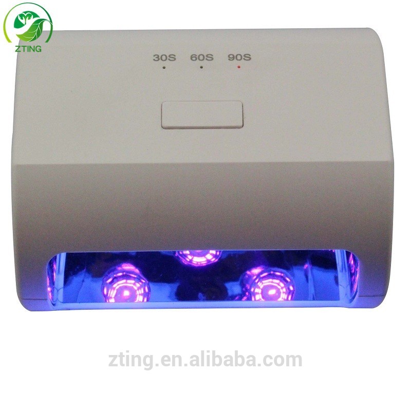 ミニ 9 ワット ネイルランプ led ランプ用led ジェルネイルポリッシュ硬化非常に高速で タイマー問屋・仕入れ・卸・卸売り