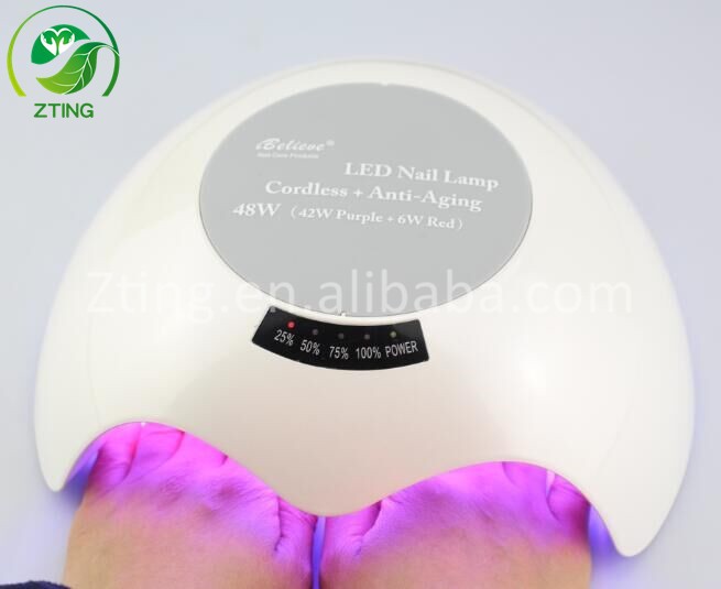 プロフェッショナルuv ledランプ48ワットマニキュア機ネイルドライヤー硬化すべてネイルジェルポリッシュ問屋・仕入れ・卸・卸売り