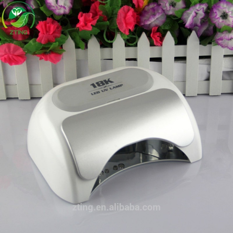18 ワット 18 k led ネイルランプ 18 k hotsale の 18 ワット uv/led自動ランプ ネイルジェルポリッシュ 硬化ZT-L041問屋・仕入れ・卸・卸売り
