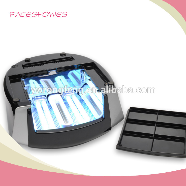 66ワットブラックカラー新しいabs手センサージェルネイルuv ledランプ2手でce認証問屋・仕入れ・卸・卸売り