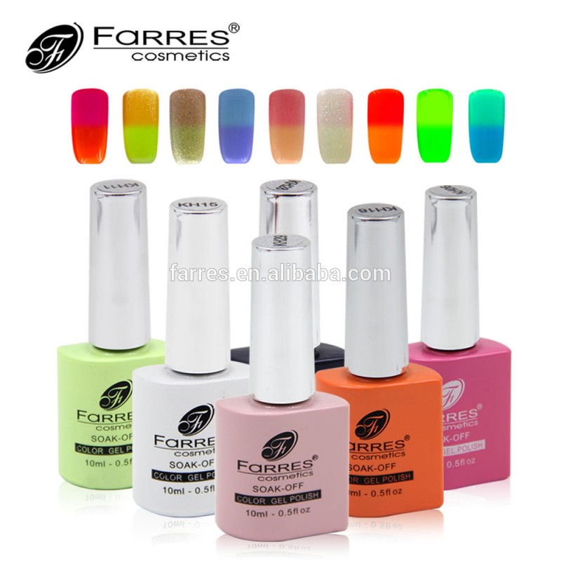 の色の変化のゲル48colors10mlマニキュア2015ファッションの女の子のための中国問屋・仕入れ・卸・卸売り