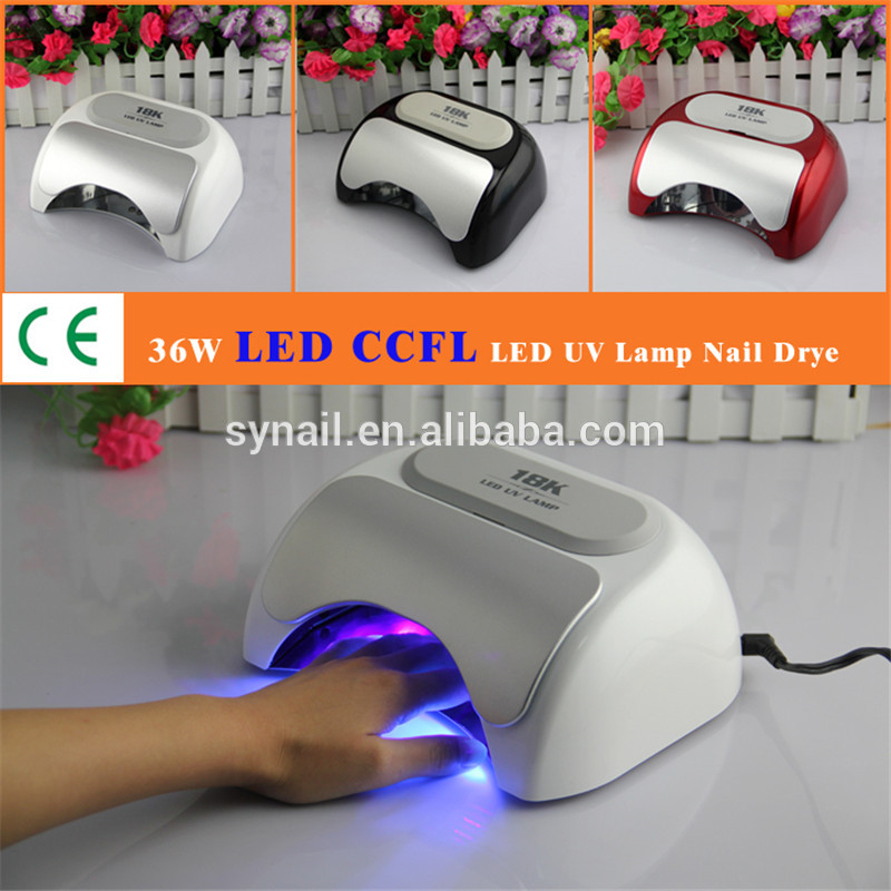 美容材料uvランプ36ワット18 k ledネイルジェルランプ問屋・仕入れ・卸・卸売り
