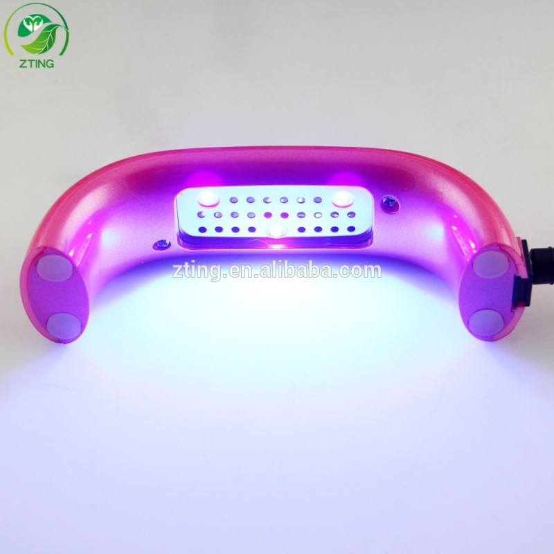 ミニポータブル9ワットusb ledライトレインボー硬化ランプネイルドライヤーでタイマー問屋・仕入れ・卸・卸売り