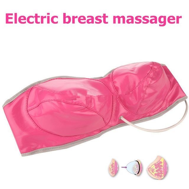 トップ品質ピンク/パープル色電気赤外線乳房刺激強化理学療法振動マッサージブラジャー問屋・仕入れ・卸・卸売り