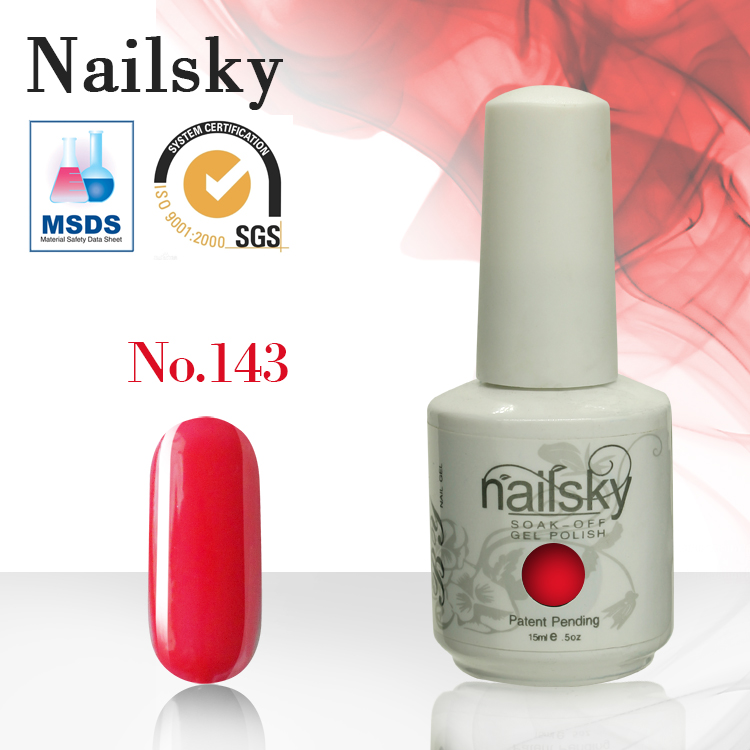 Nailskyプロフェッショナル卸売マニキュアゲル150色uvネイルジェルポリッシュでmsds問屋・仕入れ・卸・卸売り