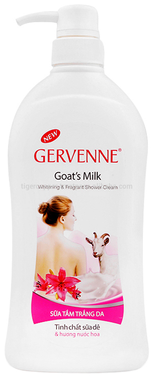 Gervenne goat'sミルク美白&香ばしいシャワークリームpurfumed 450グラム問屋・仕入れ・卸・卸売り