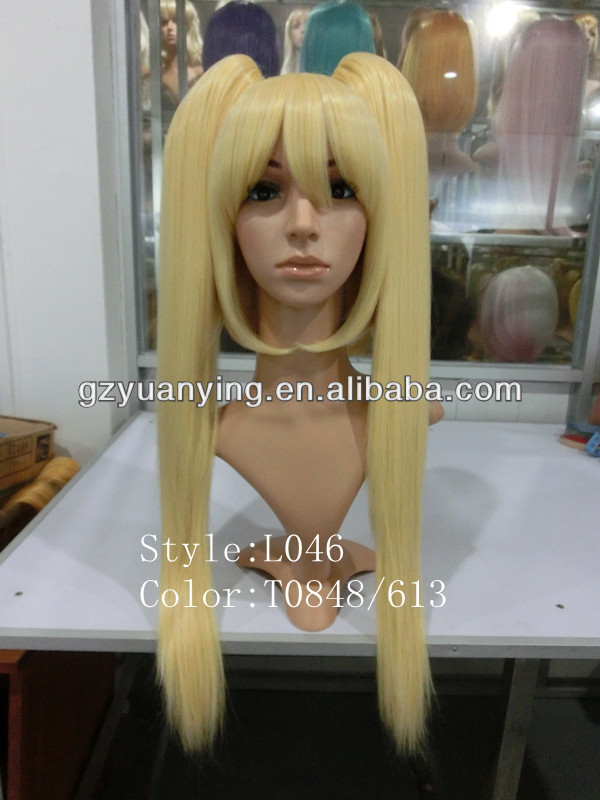 最高品質のかつらのアニメperrucaかわいいコスプレウィッグ問屋・仕入れ・卸・卸売り