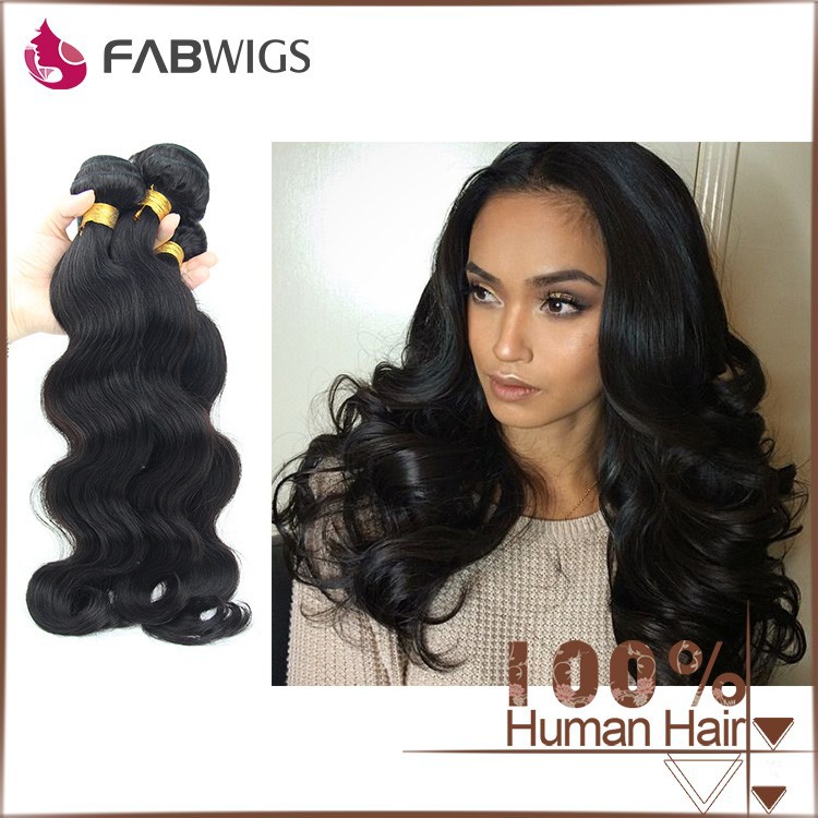 Fabwigs fh020卸売バージン ブラジル髪無料サンプル髪バンドル問屋・仕入れ・卸・卸売り
