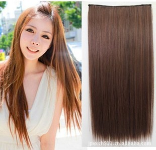 韓国の新しい5ストレートクリップ髪の肥厚毛つけ現実的なヨーロッパと米国welf髪問屋・仕入れ・卸・卸売り