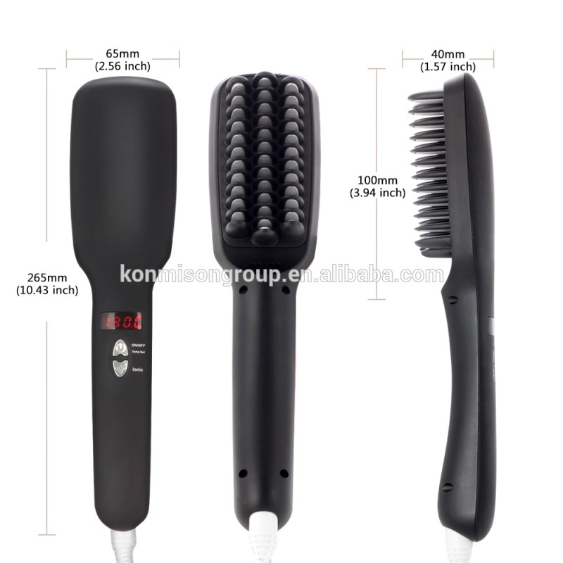 作るプライベートラベル電気ストレートヘアアイロン櫛送料無料でサンプル問屋・仕入れ・卸・卸売り