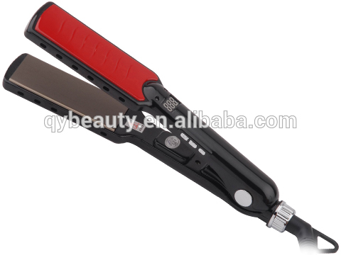 熱い販売2014年髪straightner450度チタンフラット鉄問屋・仕入れ・卸・卸売り