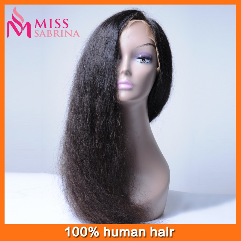 トップグレードペルーの工場出荷時の価格と人間の髪の毛のかつら前髪、 100％人間の髪の毛のかつら黒人女性のための問屋・仕入れ・卸・卸売り