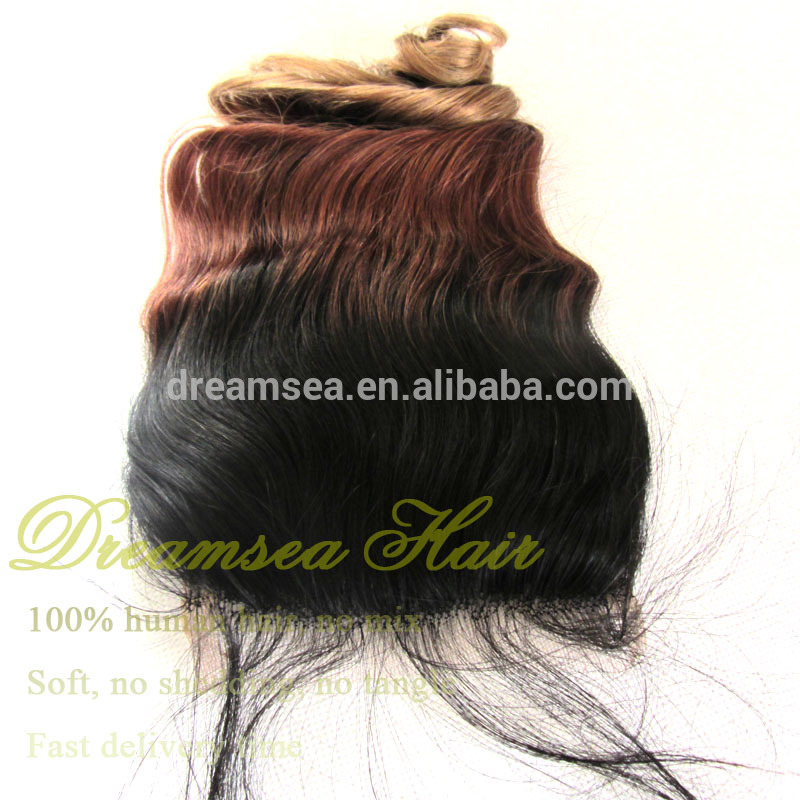 Dreamseaヘアカラー# 1b #4 #27バージンヘア卵カールオンブルレースの閉鎖問屋・仕入れ・卸・卸売り