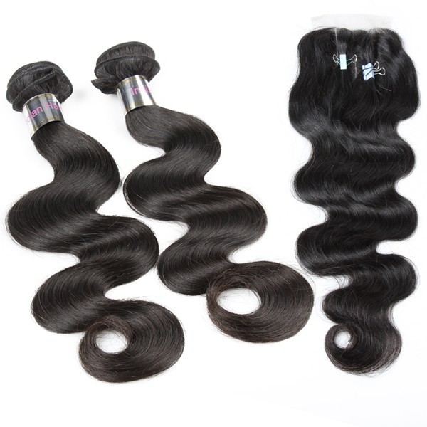 100％ボディ波人間のremy毛は織物のボディ波ブラジルの髪問屋・仕入れ・卸・卸売り