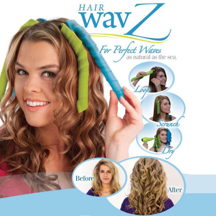 wavz髪スタイラー髪カーリングセットテレビで見られるようにhairwavzヘアカーリングセット問屋・仕入れ・卸・卸売り