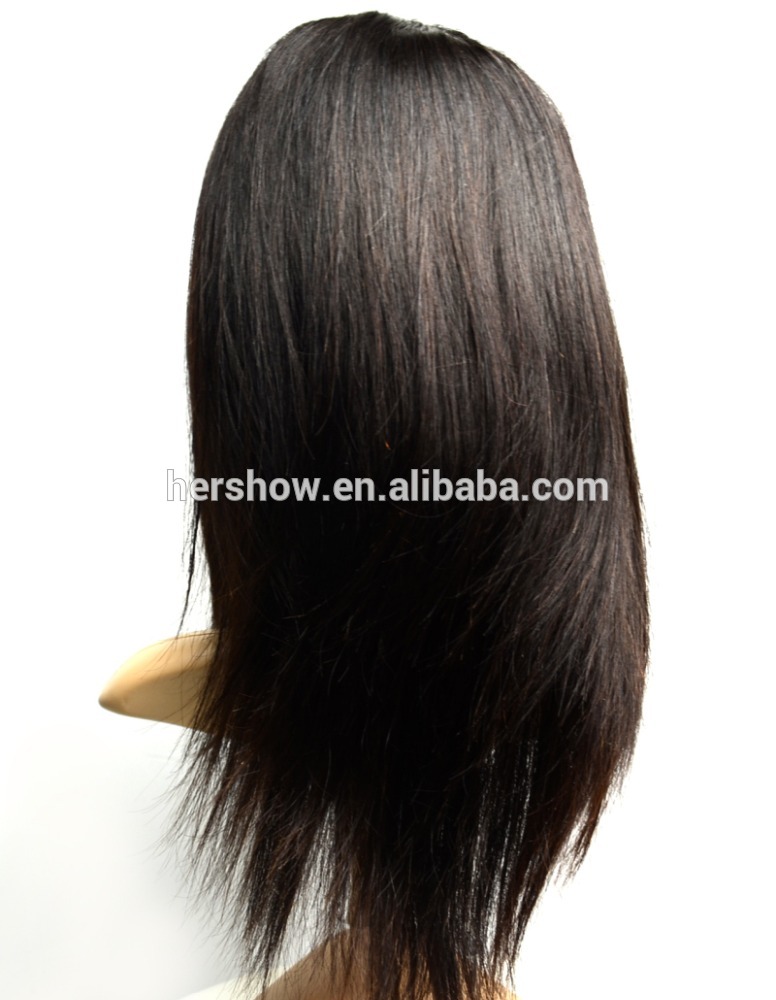 未加工の人間の髪の毛、 完全なレースブラジルの人間の髪の毛のかつら卸売黒人女性のための問屋・仕入れ・卸・卸売り