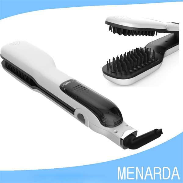 蒸気スタイラー用ケラチン液晶電気ストレートヘアアイロン櫛2016新製品問屋・仕入れ・卸・卸売り