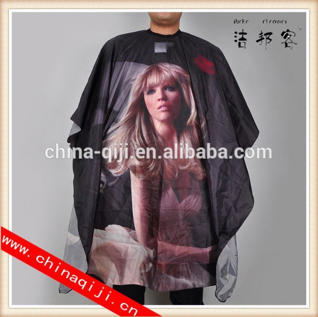 Professional high quality waterproof customized waterproof pvc hairdressing capes問屋・仕入れ・卸・卸売り