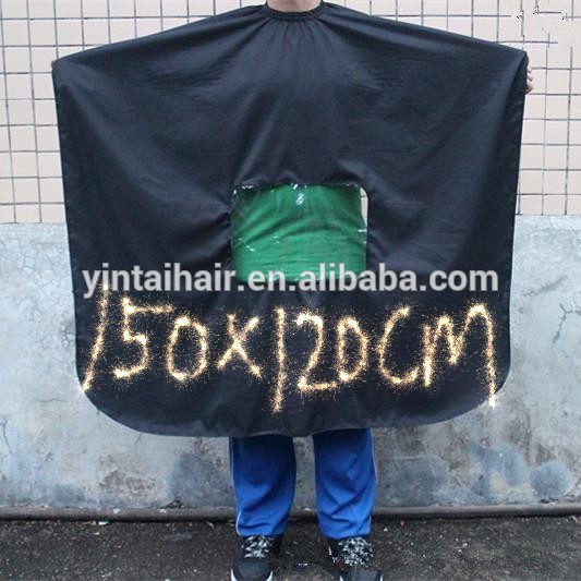 サロン理髪エプロンラップ黒髪切断岬理髪ガウンスタイリングツールで電話視聴ウィンドウ問屋・仕入れ・卸・卸売り