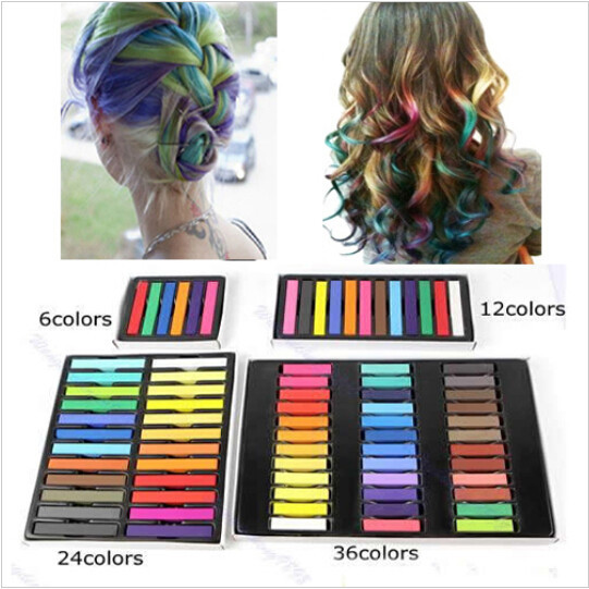 一時的な髪の色チョーク2014年最新24髪のための色の髪問屋・仕入れ・卸・卸売り