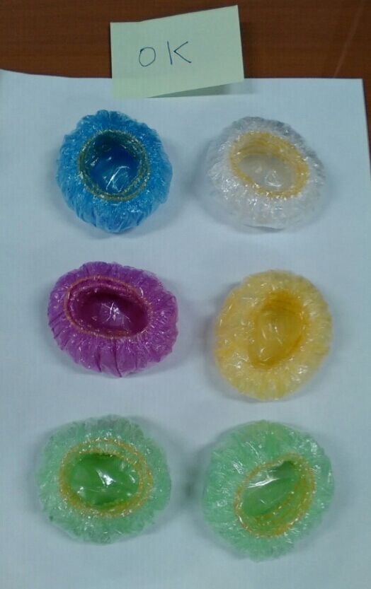 使い捨てカラフルなプラスチック耳カバー用髪染色防水問屋・仕入れ・卸・卸売り