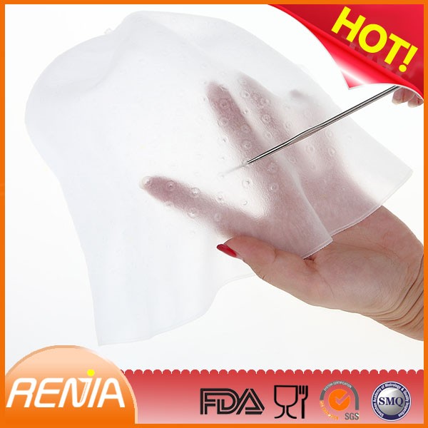 Renjia新しいプロモーションソフトシリコン髪染色ゲル強調キャップ、シリコーンmagicap問屋・仕入れ・卸・卸売り