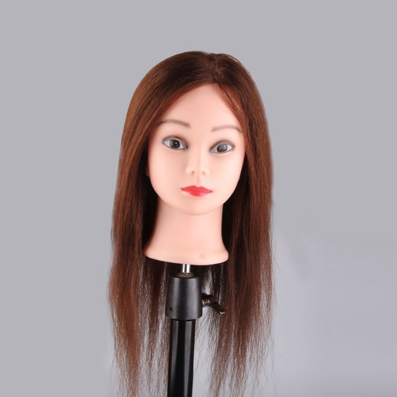 Zhejiang100%人間の髪の毛の練習ヘッドmannequninトレーニングヘッド南韓国問屋・仕入れ・卸・卸売り