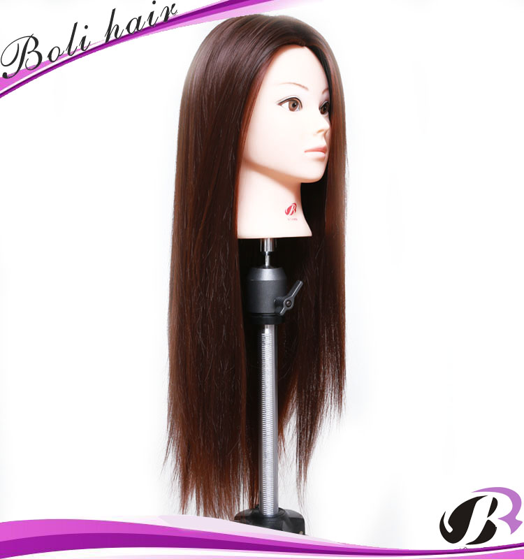 合成人間の髪のトレーニングヘッド、ディスプレイヘッド用の毛延長問屋・仕入れ・卸・卸売り