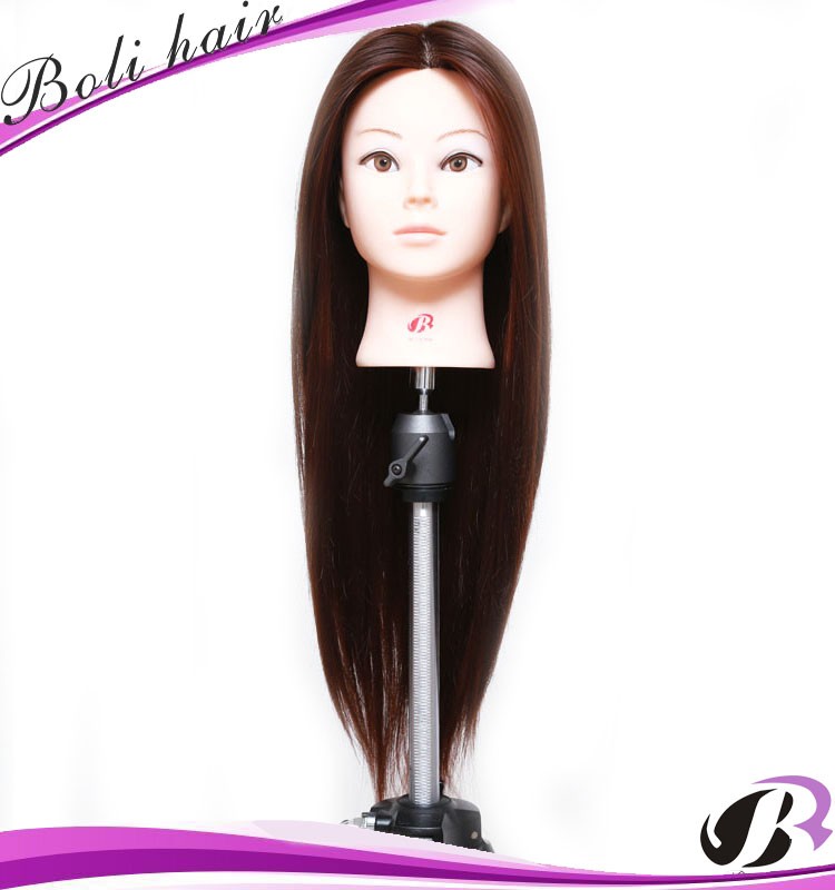 ヨーロッパヘッド化粧マネキンヘッドで髪、人間の髪の毛トレーニング人形ヘッド問屋・仕入れ・卸・卸売り