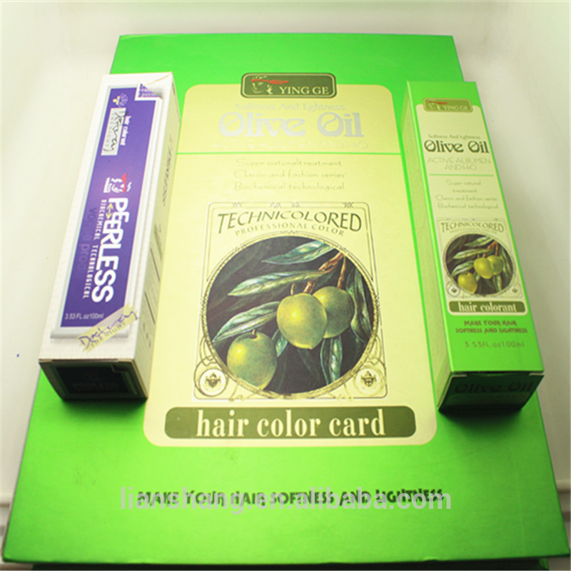 中国工場ヘアカラークリーム/アンモニア送料ヘアカラー染料問屋・仕入れ・卸・卸売り