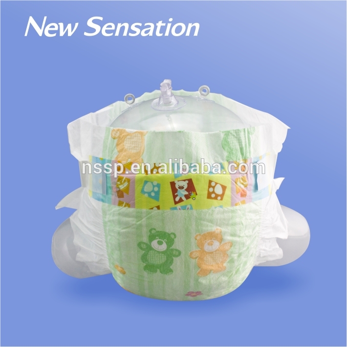 Refastenableまたはppテープ赤ちゃんおむつ広州メーカーwb004問屋・仕入れ・卸・卸売り