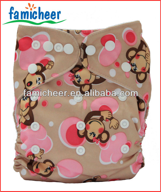 竹再利用可能なウォッシャブルfamicheer通気性赤ちゃんの布おむつメーカー問屋・仕入れ・卸・卸売り