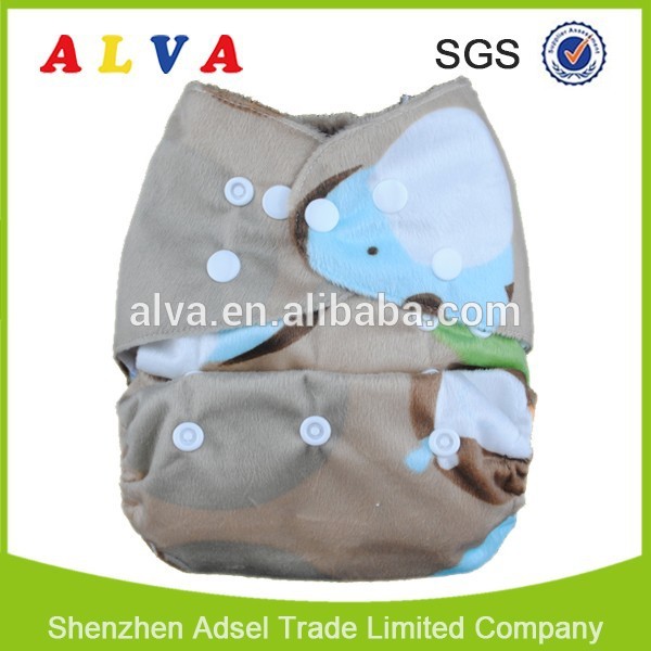 再利用可能な布おむつ赤ちゃんのおむつウォッシャブルスーパー吸収を持つ1インサート問屋・仕入れ・卸・卸売り
